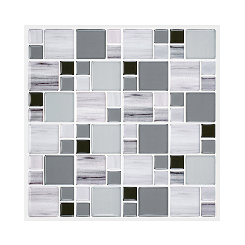 Wall Floor Tile Paste Wallpaper Floral Plaid Pattern Wallpaper Tile
