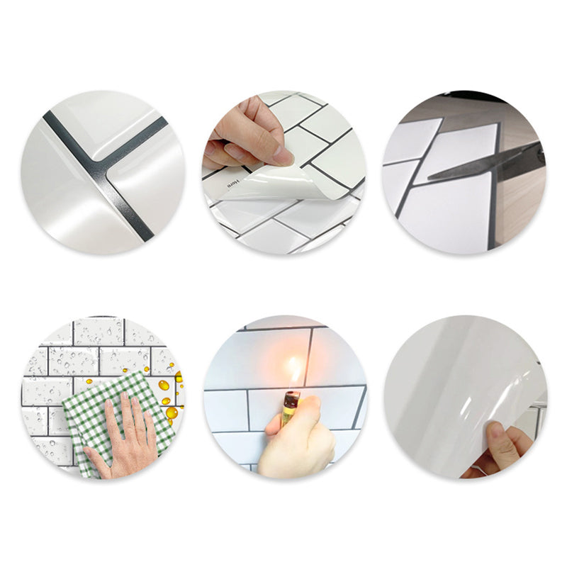 Wall Floor Tile Paste Wallpaper Floral Plaid Pattern Wallpaper Tile