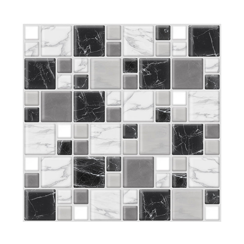 Wall Floor Tile Paste Wallpaper Floral Plaid Pattern Wallpaper Tile