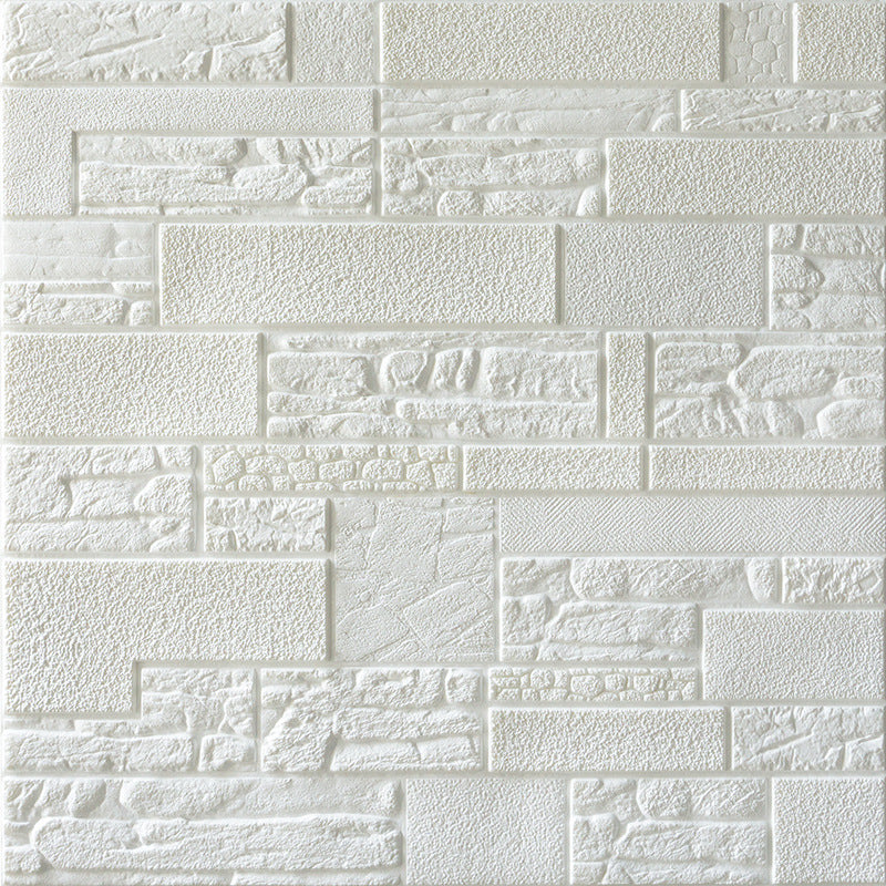 Modern Pvc Paneling Smooth Wall Interior 3D Living Room Plank Set of 1