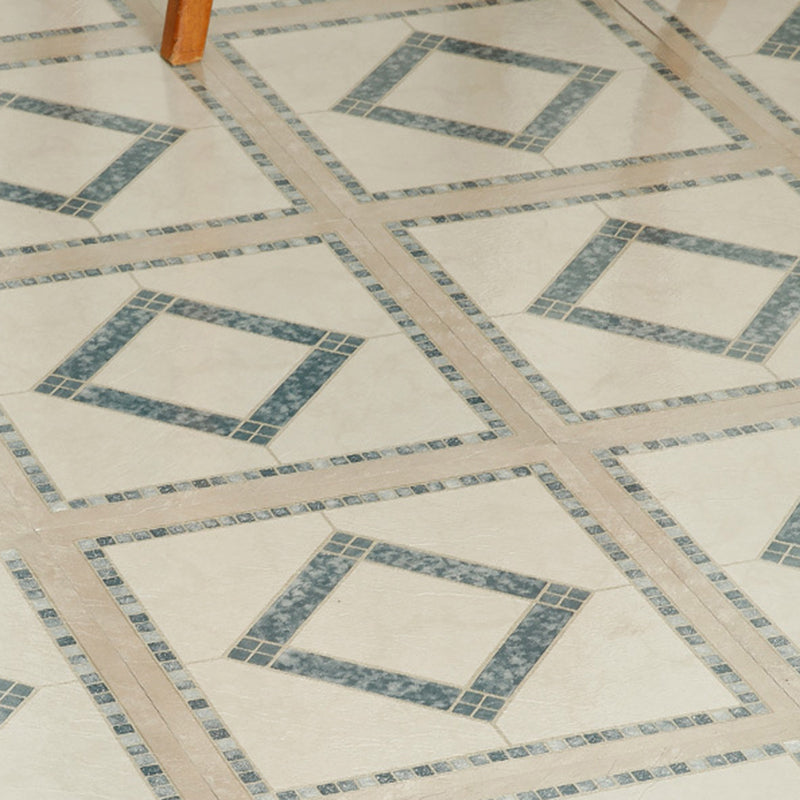 Peel and Stick PVC Flooring Matte Vinyl Flooring with Diamond Look