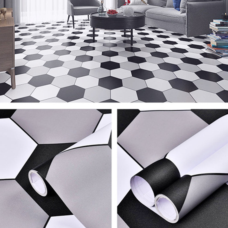 Patterned Vinyl Flooring PVC Peel and Stick Vinyl Flooring with Low Gloss