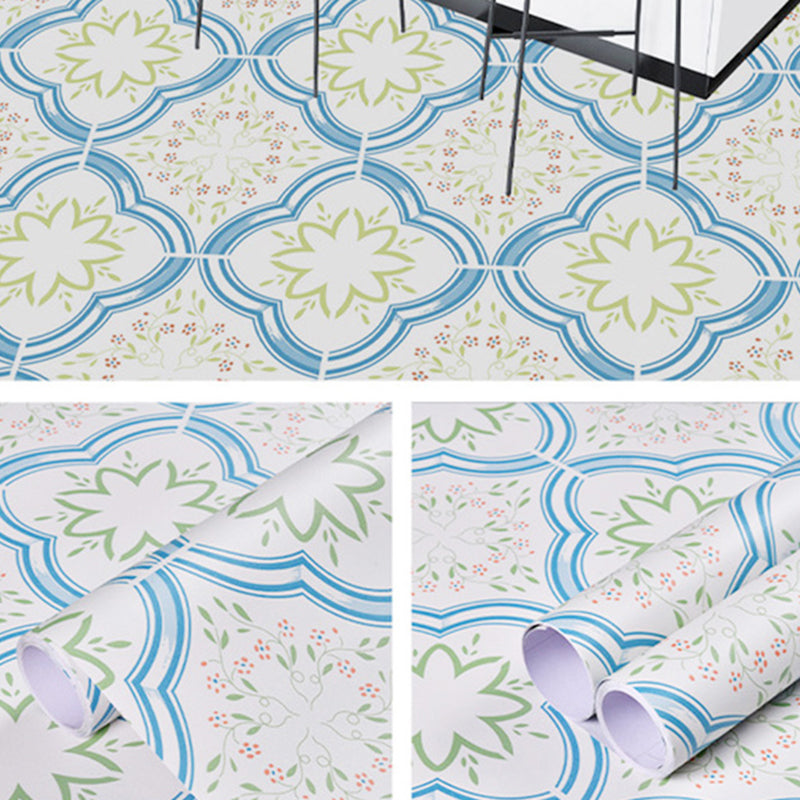 Patterned Vinyl Flooring PVC Peel and Stick Vinyl Flooring with Low Gloss