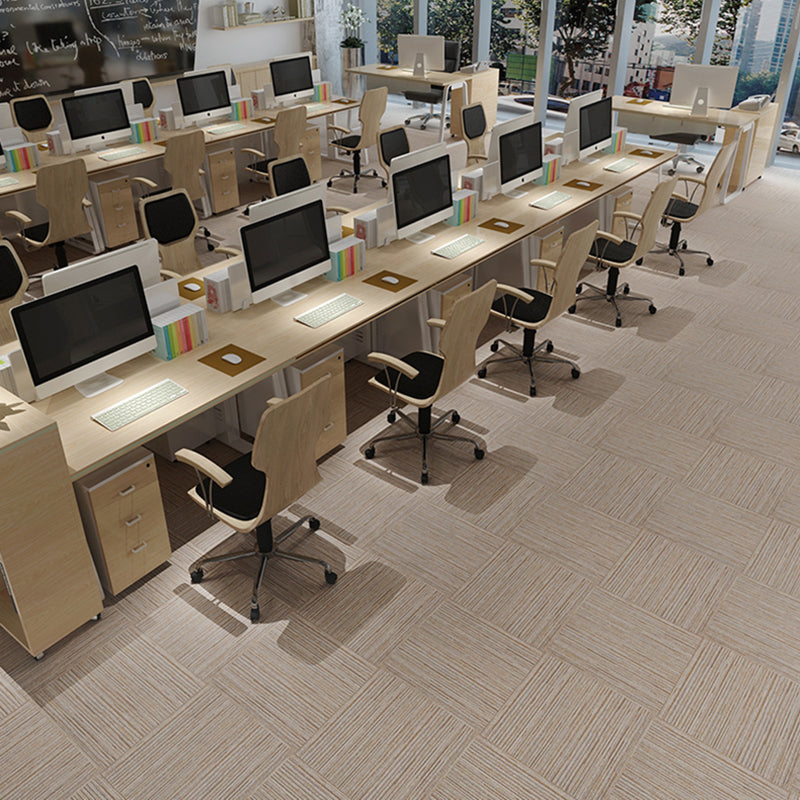 Carpet Tile Non-Skid Fade Resistant Loose Lay Carpet Tile Living Room