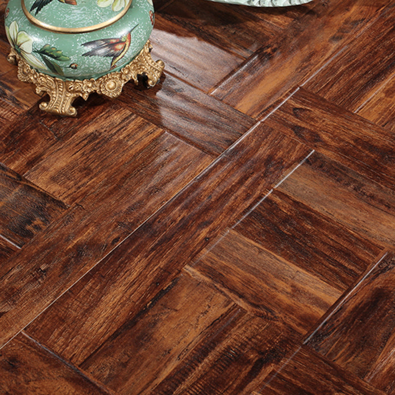 Piso laminado vintage Piso laminado de madera interior de madera para sala de estar