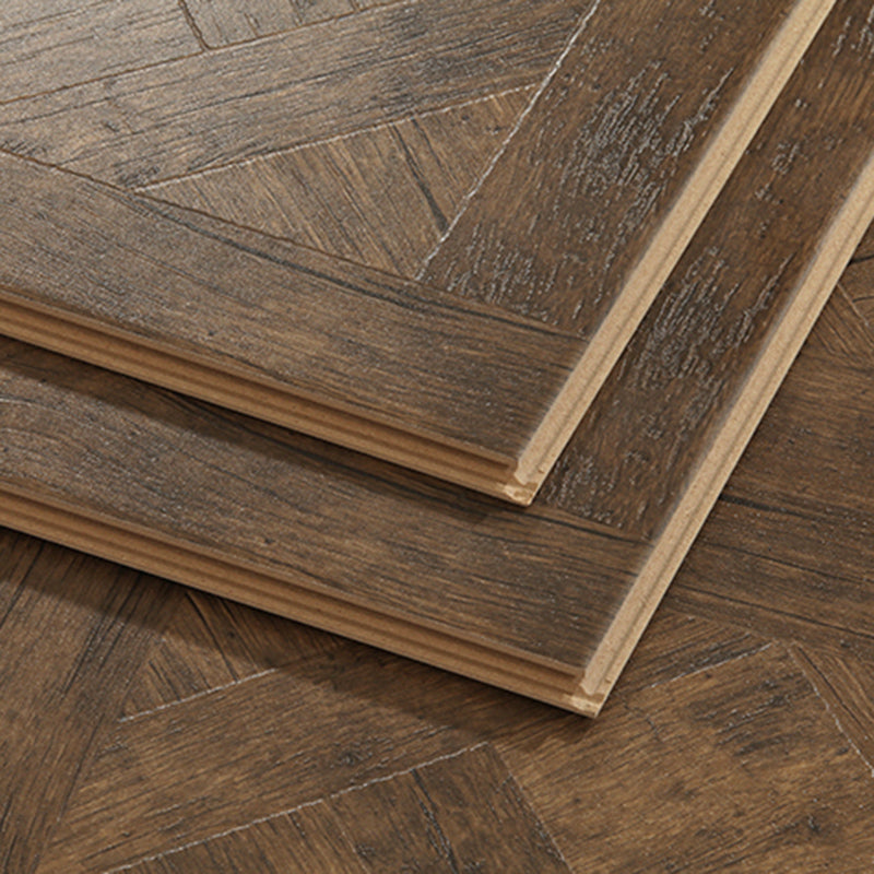 Piso laminado vintage Piso laminado de madera interior de madera para sala de estar