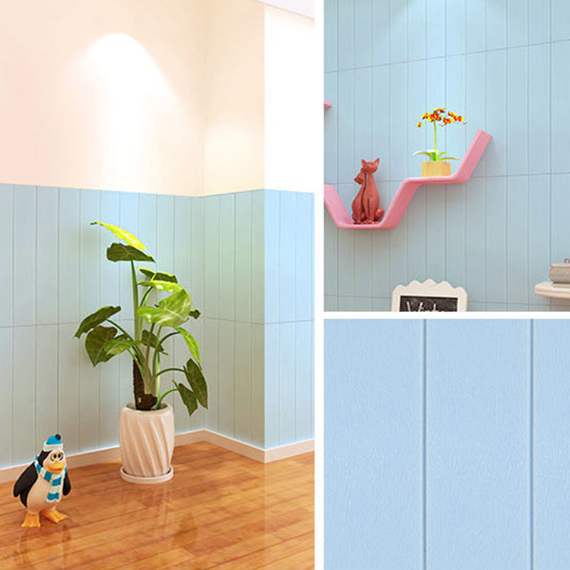 Pvc Paneling Smooth Wall Interior Living Room Plank Set of 2