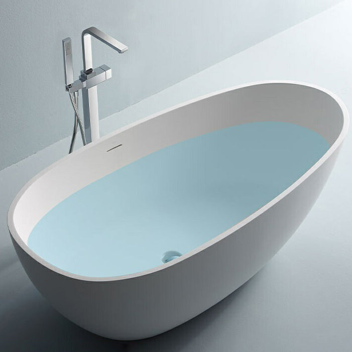 Stone Soaking Bathtub Antique Finish Freestanding Modern Bath Tub
