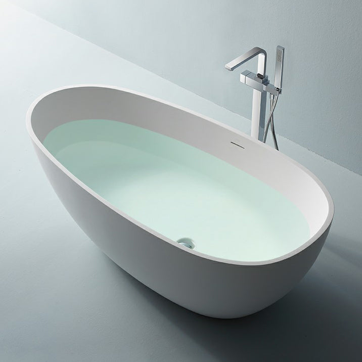 Stone Soaking Bathtub Antique Finish Freestanding Modern Bath Tub