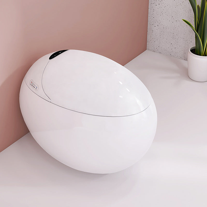 Modern Toilet One Piece Floor Mounted Flush Toilet with Toilet Seat