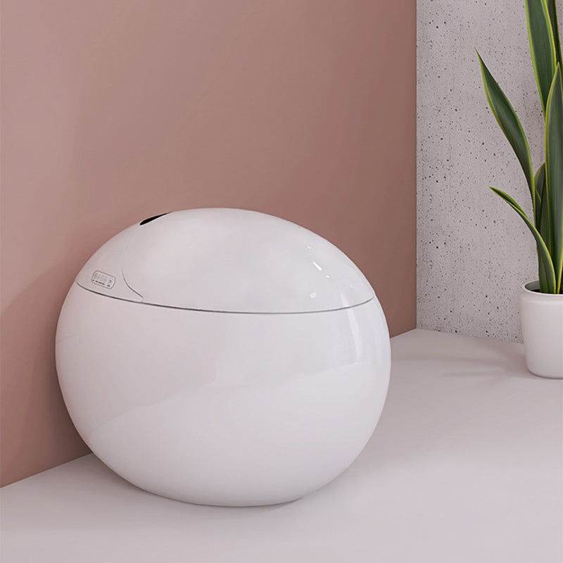 Modern Toilet One Piece Floor Mounted Flush Toilet with Toilet Seat