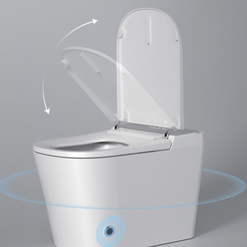 Modern Ceramic Floor Mount Urine Toilet Concealed Tank Toilet Bowl with Toilet Seat