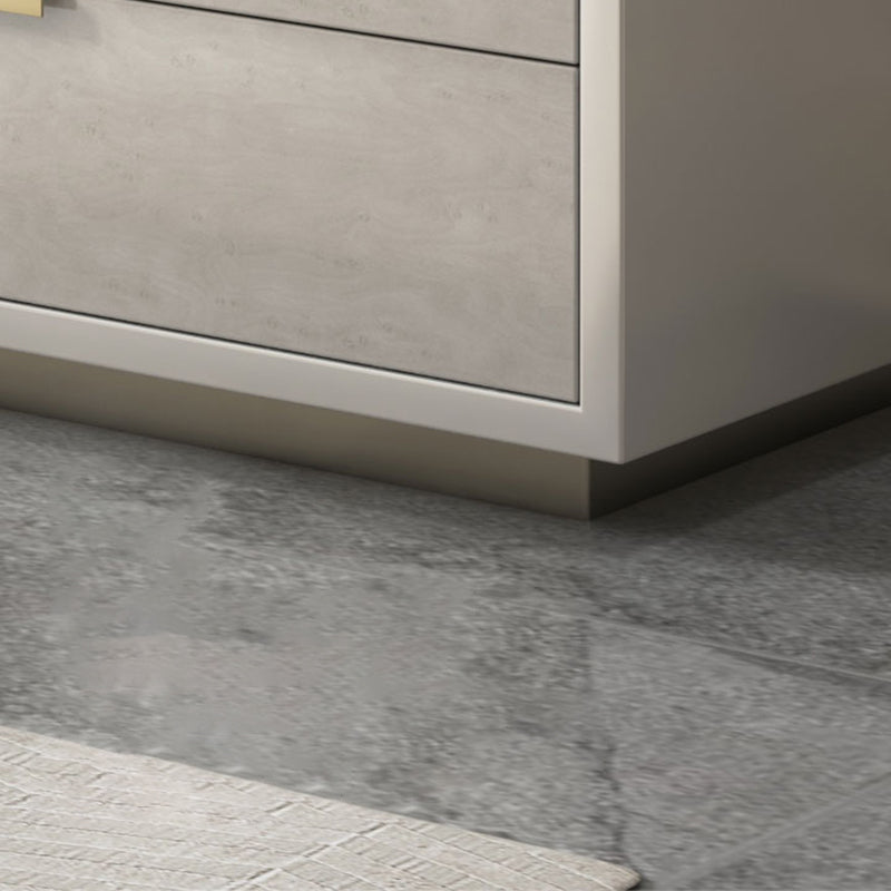 Ultra-Modern Double Dresser Solid Wood Storage Chest with Drawers for Bedroom