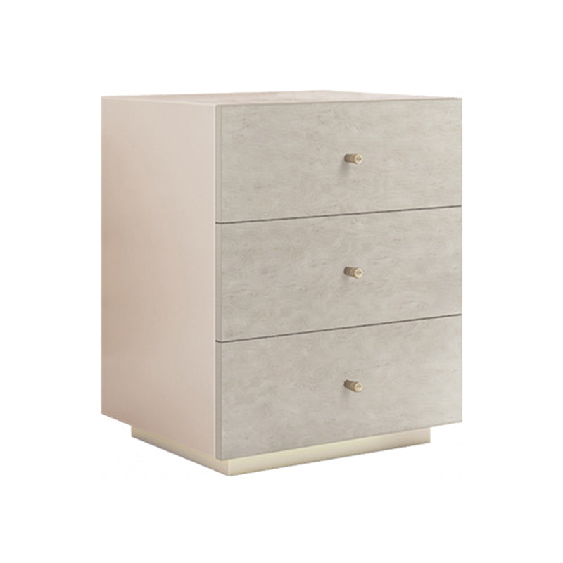 Ultra-Modern Double Dresser Solid Wood Storage Chest with Drawers for Bedroom