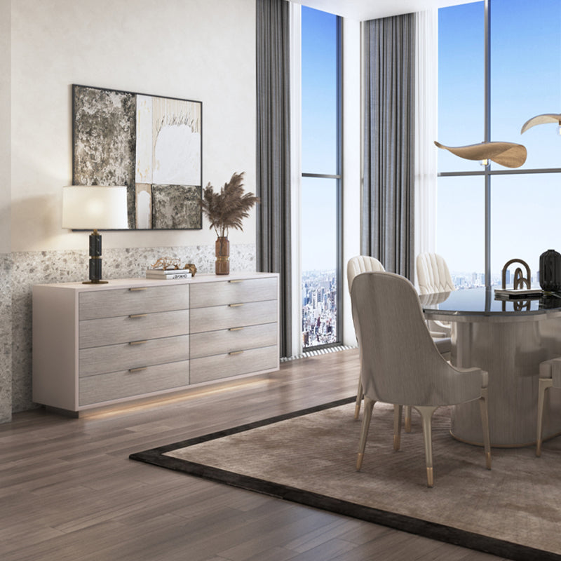 16.38-inch Width Storage Chest Modern Wooden Storage Chest Dresser