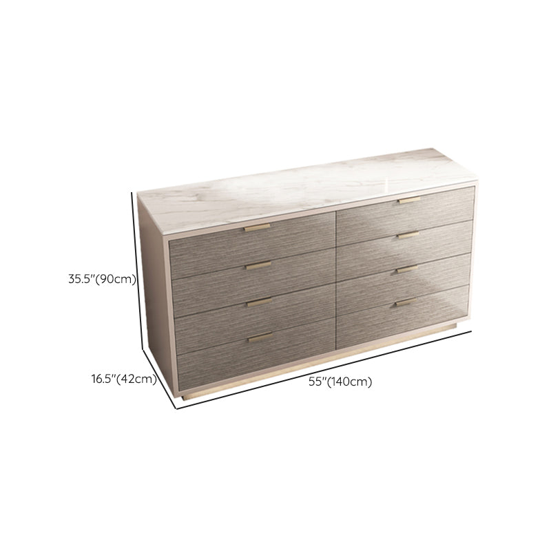 16.38-inch Width Storage Chest Modern Wooden Storage Chest Dresser