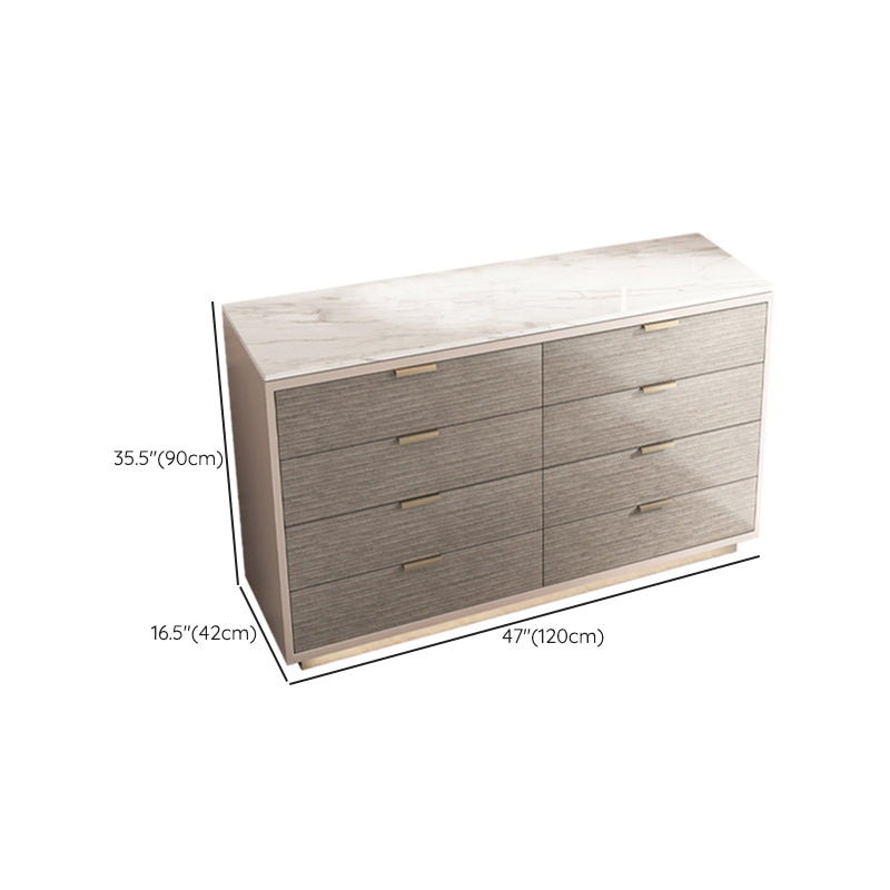 16.38-inch Width Storage Chest Modern Wooden Storage Chest Dresser