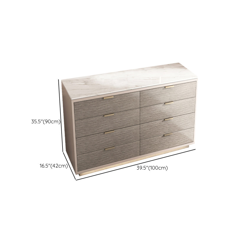 16.38-inch Width Storage Chest Modern Wooden Storage Chest Dresser