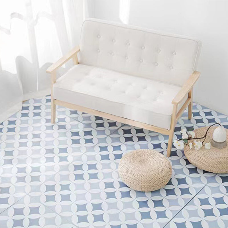 Square Vinyl Flooring Peel and Stick Stone Design PVC Flooring for Living Room