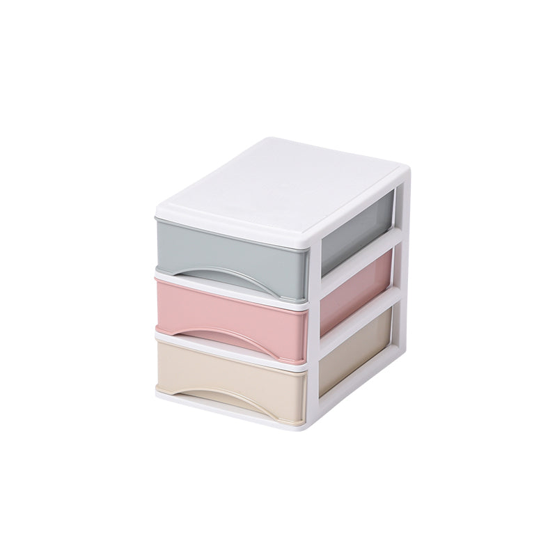 Vertical File Cabinet Color Panel Drawers Plastic File Cabinet for Home Office