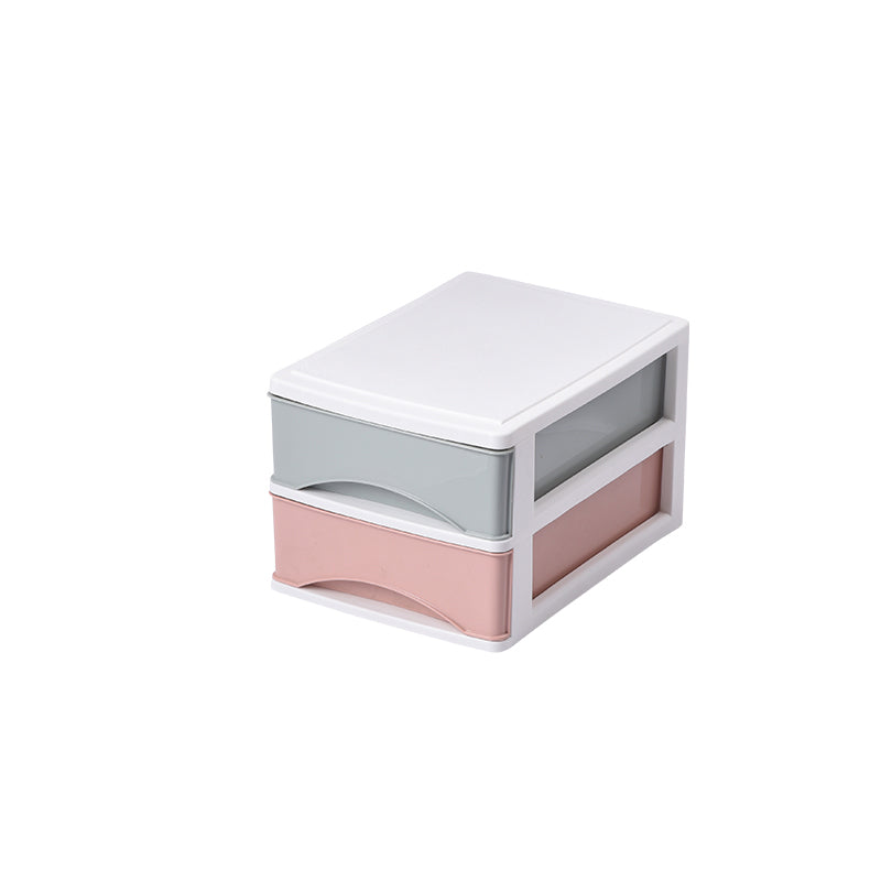 Vertical File Cabinet Color Panel Drawers Plastic File Cabinet for Home Office