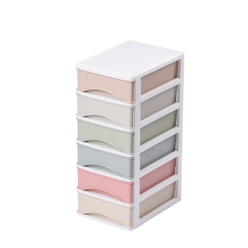 Vertical File Cabinet Color Panel Drawers Plastic File Cabinet for Home Office