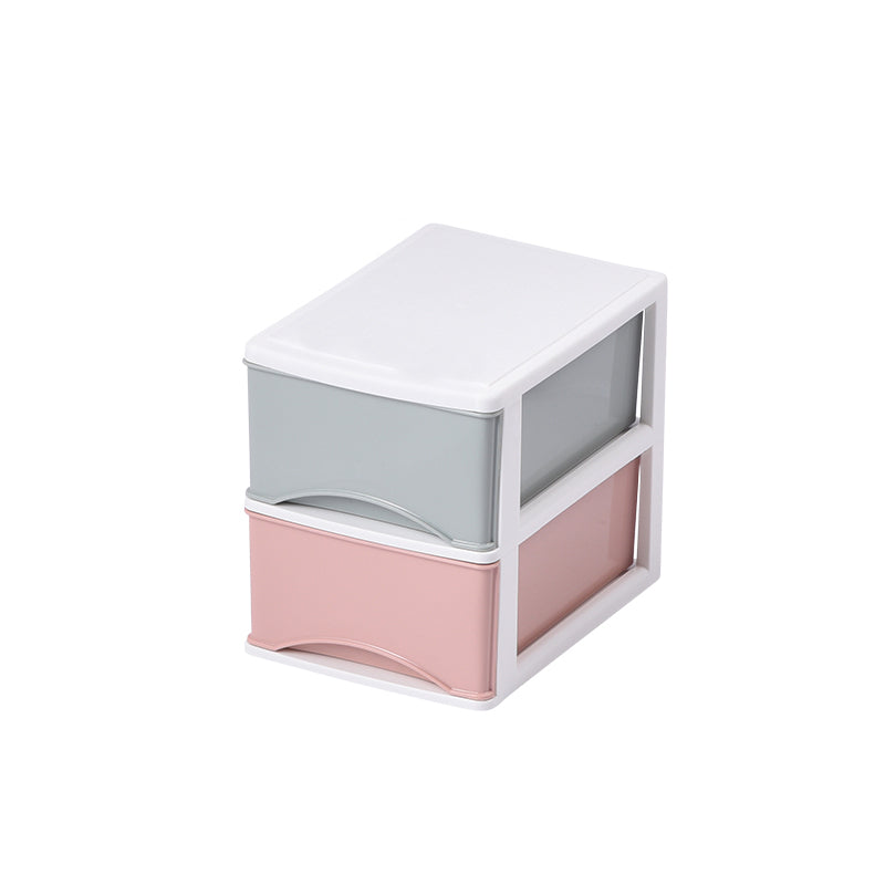Vertical File Cabinet Color Panel Drawers Plastic File Cabinet for Home Office