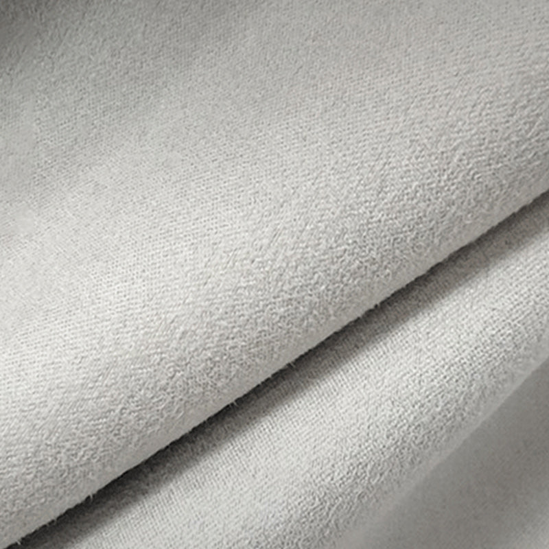 Contemporary Faux Leather Sleeper Pillow Top Arms Sofa Bed in Gray