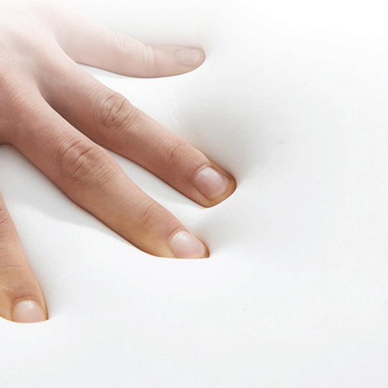 Contemporary Faux Leather Sleeper Pillow Top Arms Sofa Bed in Gray