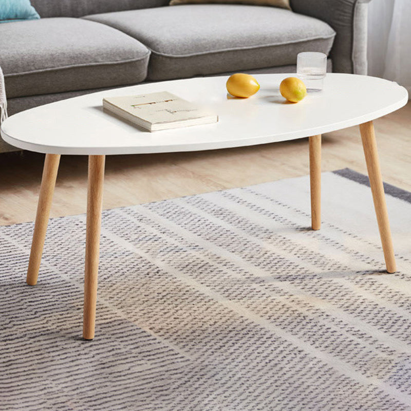 Contemporary Coffee Table Wooden Natural Coffee Cocktail Table