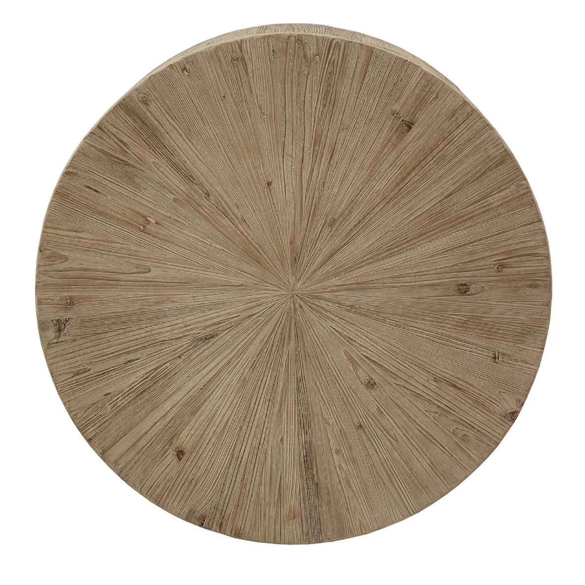 Tree Stump End Table Contemporary Wooden Side End Snack Table for Bedroom