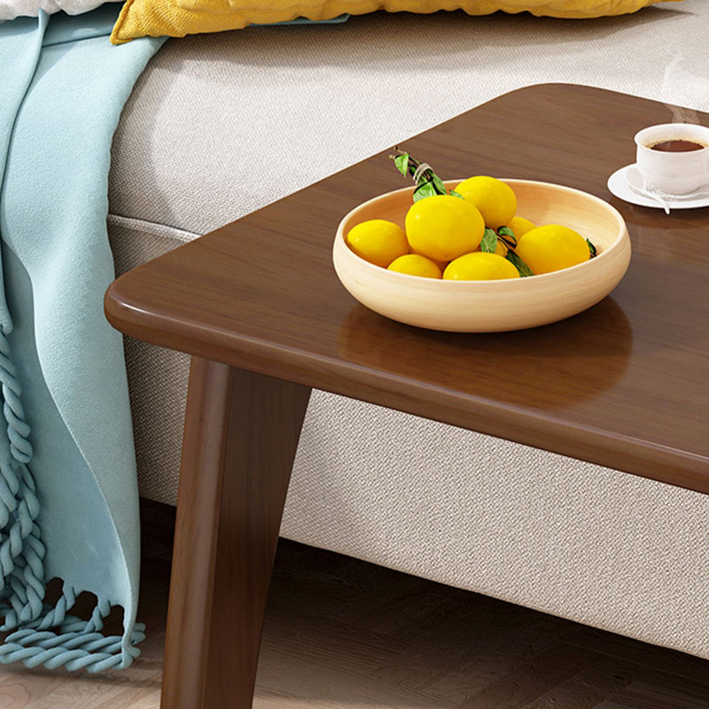 C-Shape Side End Snack Table Modernistic Style Tray Top Side Table for Bedroom