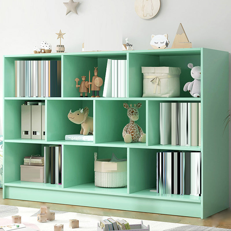 Scandinavian Engineered Wood Bookshelf Standard Bookcase with Shelves