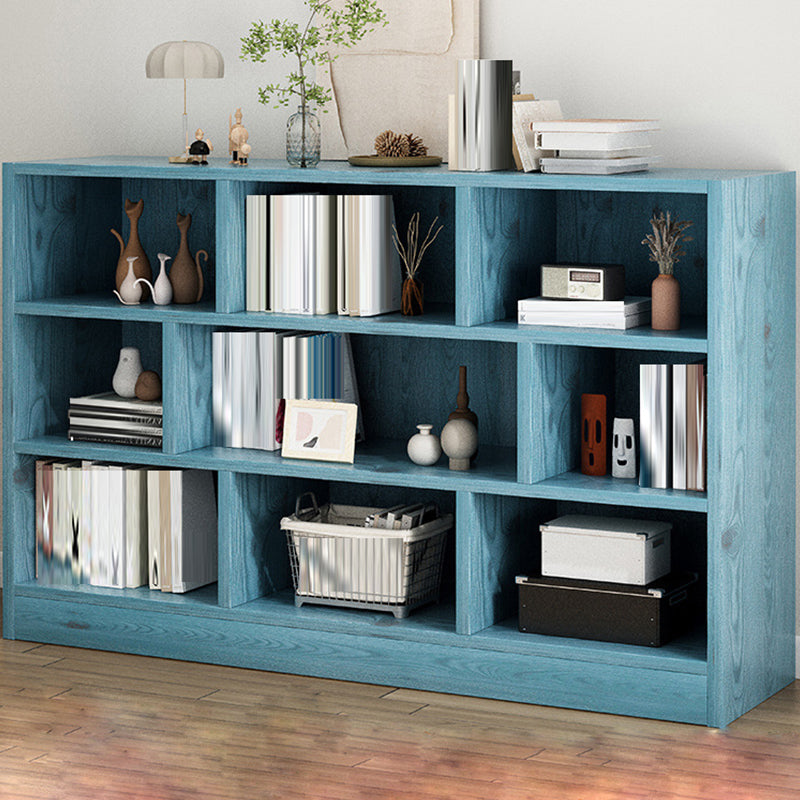 Scandinavian Engineered Wood Bookshelf Standard Bookcase with Shelves