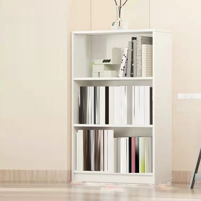Modern Closed Back Standard Bookshelf Engineered Wood Bookcase