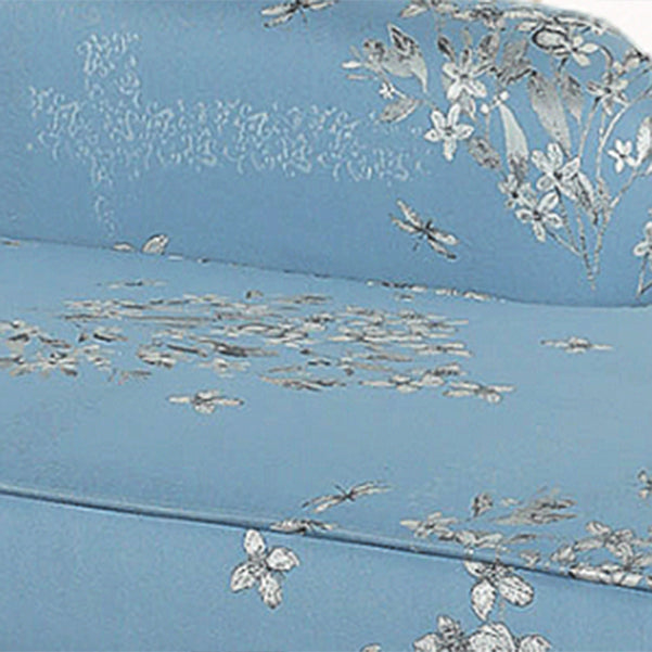 Living Room Upholstered Chaise Modern Style Rolled Arms Chaise
