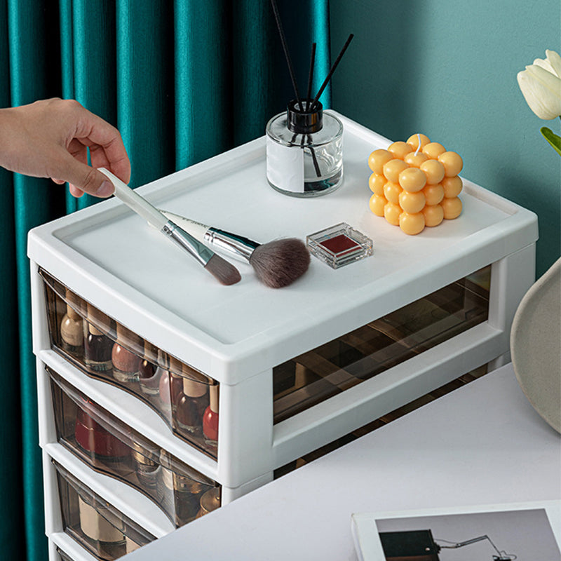 Modern Acrylic File Cabinet Plastic Acrylic File Cabinet with Wheels