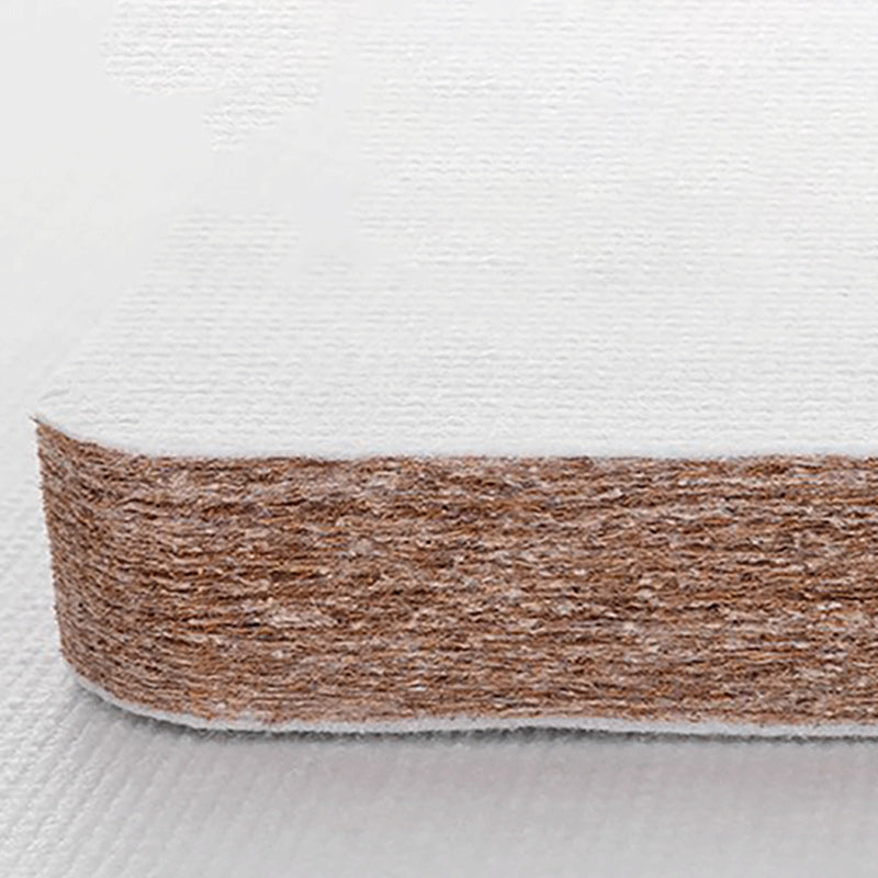 Modern Faux Leather Sleeper Sofa Upholstered Square Arm Sofa Bed