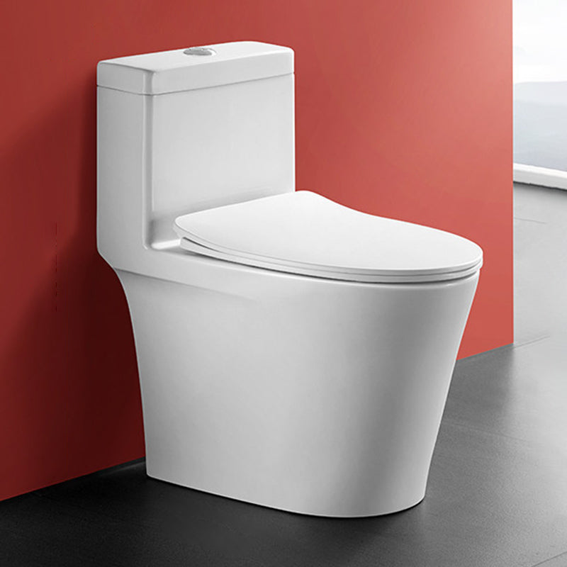 Traditional Toilet Bowl All-In-One Floor Mounted Siphon Jet Toilet