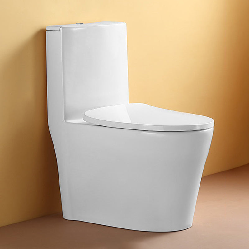 Traditional Toilet Bowl All-In-One Floor Mounted Siphon Jet Toilet