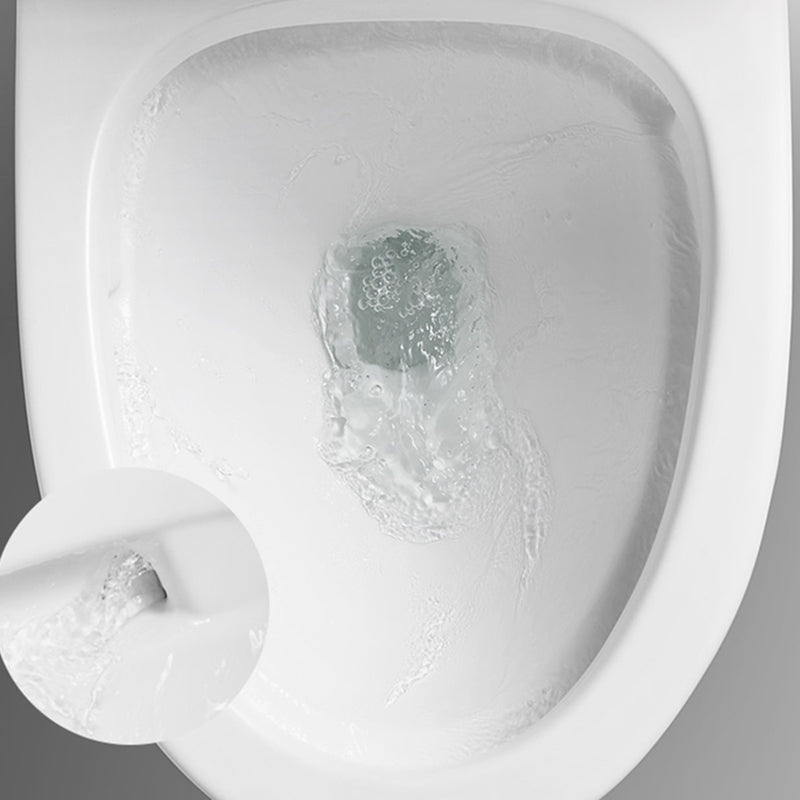 Traditional Toilet Bowl All-In-One Floor Mounted Siphon Jet Toilet