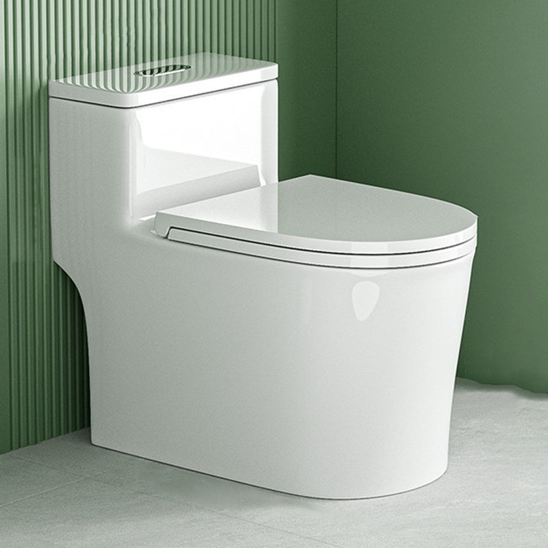 Traditional Toilet Bowl All-In-One Floor Mounted Siphon Jet Toilet