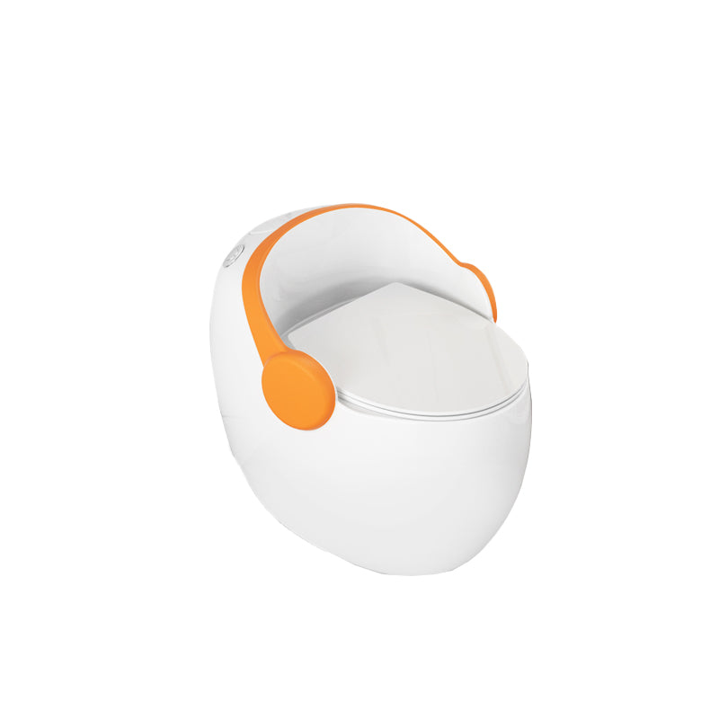 Modern All-In-One Flush Toilet Floor Mounted Porcelain Siphon Jet Toilet Bowl