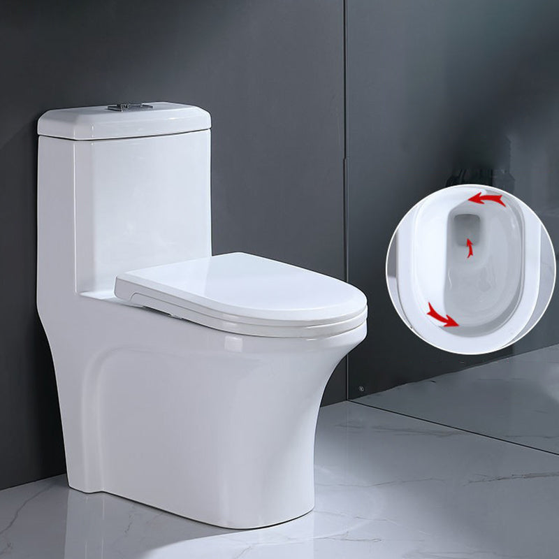 Contemporary One Piece Toilet Bowl Floor Mounted Urine Toilet for Bathroom