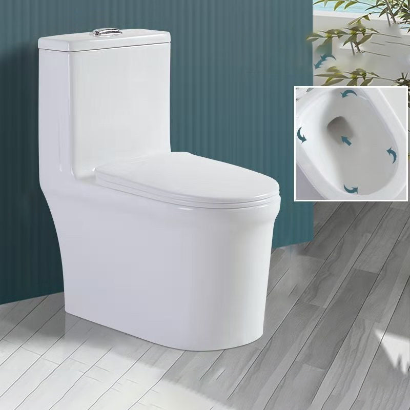 Contemporary One Piece Toilet Bowl Floor Mounted Urine Toilet for Bathroom