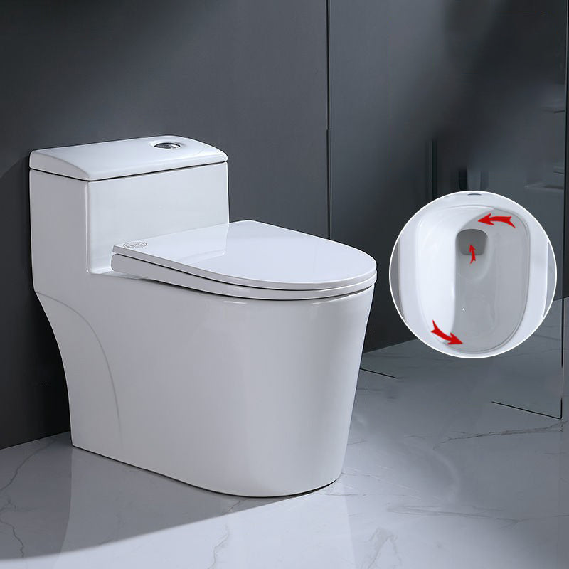 Contemporary One Piece Toilet Bowl Floor Mounted Urine Toilet for Bathroom