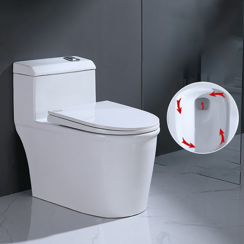 Contemporary One Piece Toilet Bowl Floor Mounted Urine Toilet for Bathroom