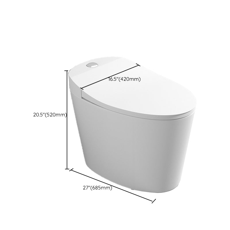 Modern Concealed Tank Urine Toilet One Piece Ceramic Toilet Bowl with Seat