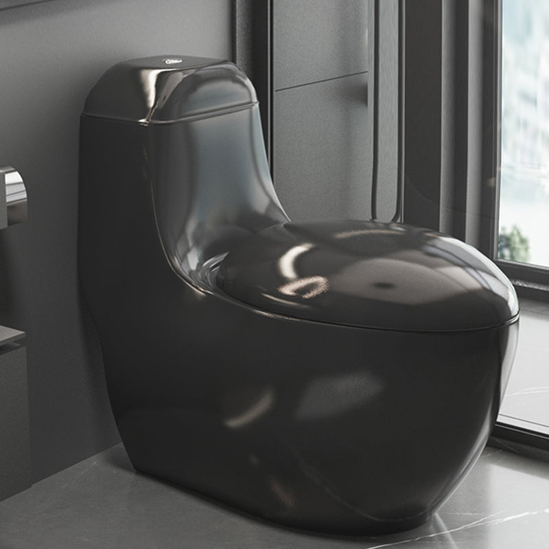 Modern Flush Toilet All-In-One Floor Mounted Porcelain Siphon Jet Urine Toilet