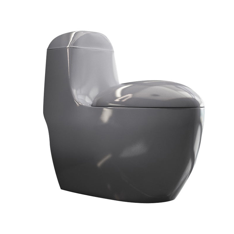 Modern Flush Toilet All-In-One Floor Mounted Porcelain Siphon Jet Urine Toilet